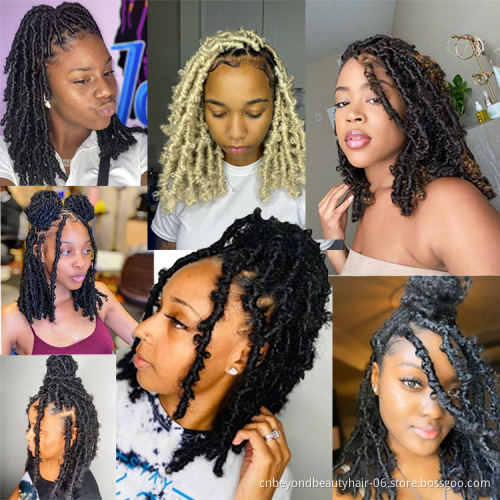 Wholesale Butterfly Locs Hair Crotchet Hair Spring Twisted Pre Looped Goddess Locs Long Butterfly Locs